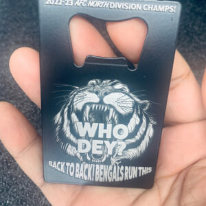 "Who Dey?" Pocket or Refrigerator Bottle Openers