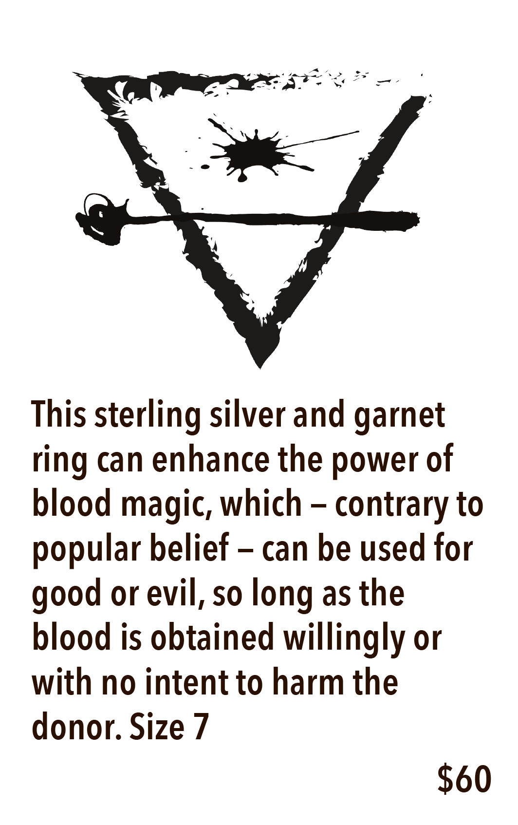 Blood Magic Rng Blood Magic Ring - IMGBAT
