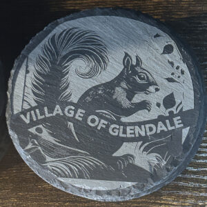 Round Slate Coasters