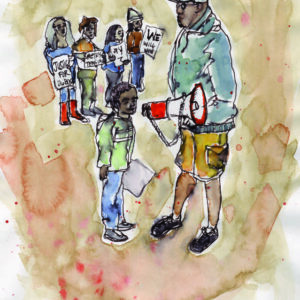 Passing the Baton: 2015 Protest