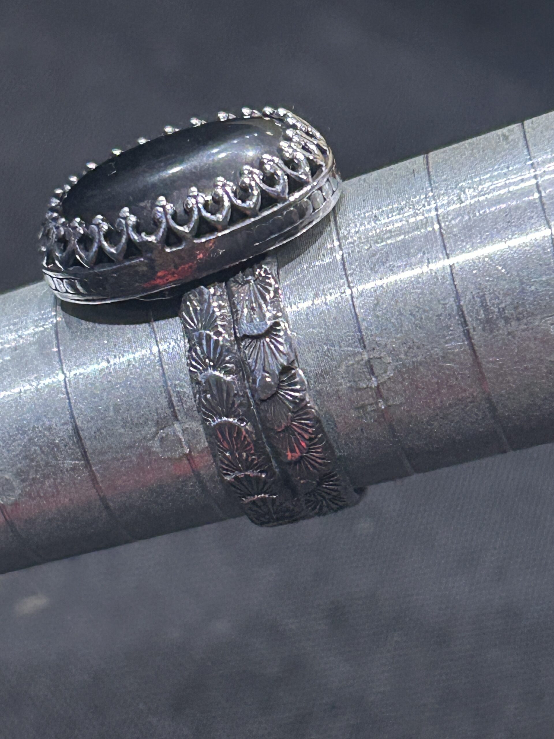 Johan's Obsidian War Ring - Image 7