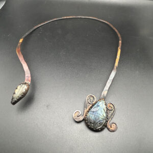 Janae's Serpentine Flora Neck Cuff